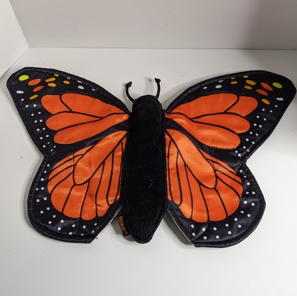 Folkmanis Toys Folkmanis Plush Hand Puppet Monarch Butterfly Poshmark